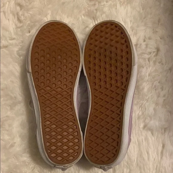 Vans Pink and White Sneakers Casual Style - Picture 3 of 5